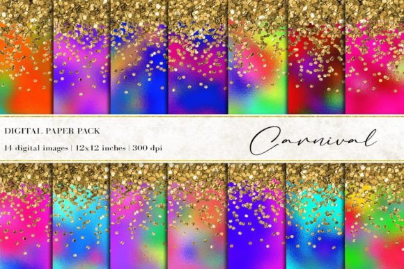 Carnival Glitter Digital Papers: A Strategic Tool for Creative and Professional Success