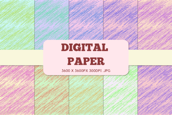 Line 2 Watercolor Digital Papers: A Versatile Resource for Creative Projects