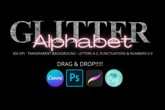 Silver Glitter Letters Clipart: A Strategic Tool for Creative and Professional Projects
