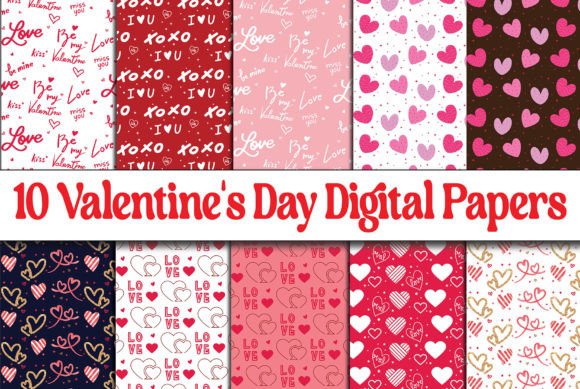 Valentine’s Day Digital Papers: A Creative Resource for Modern Designers and Entrepreneurs